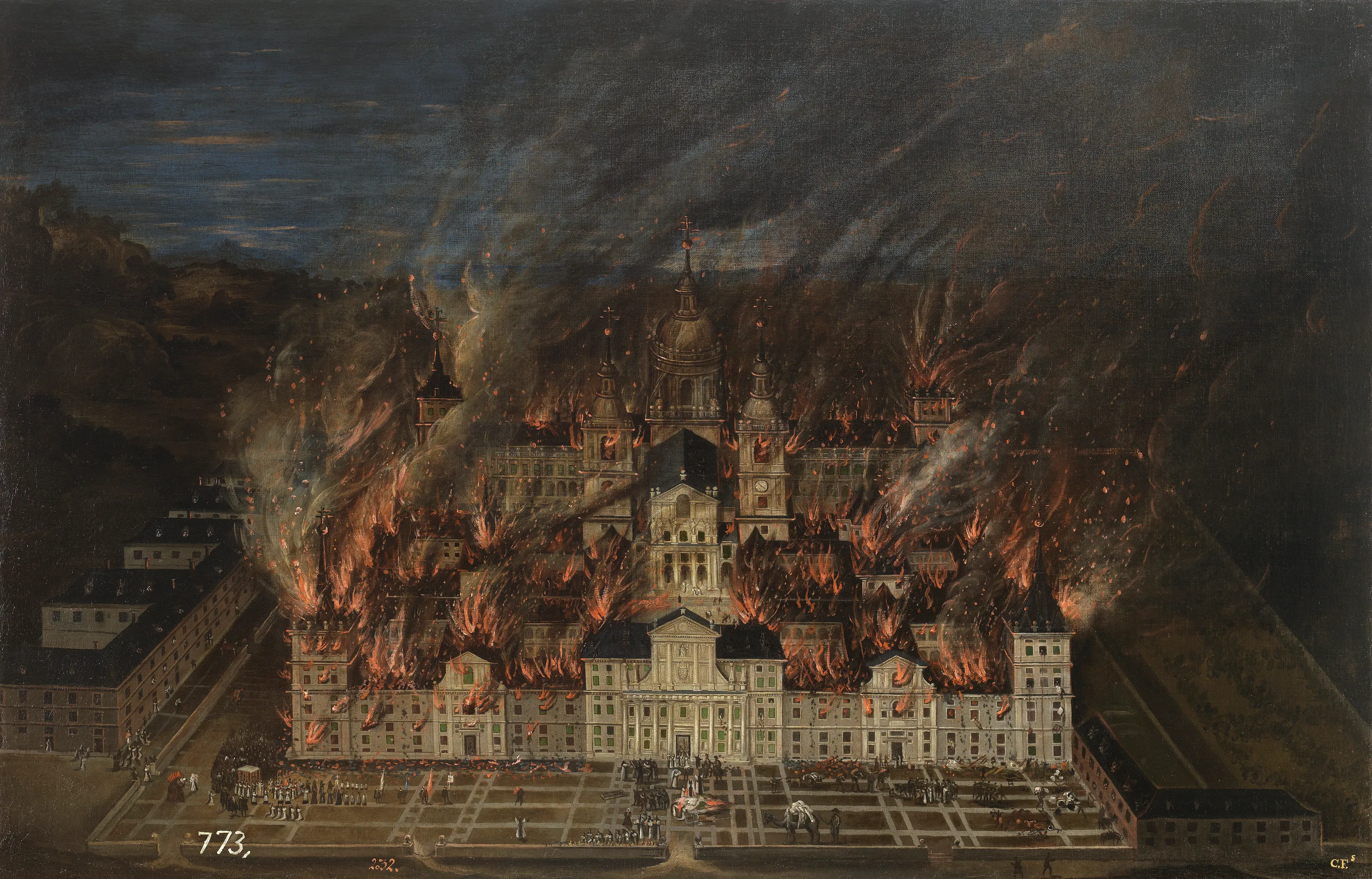 el escorial incendio